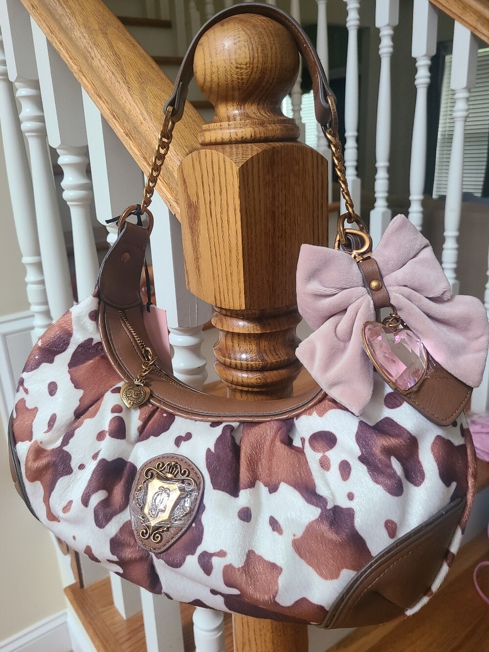 Juicy Couture Bag 🐄 Cow Print Purse